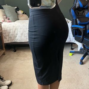 Bebe black Pencil skirt